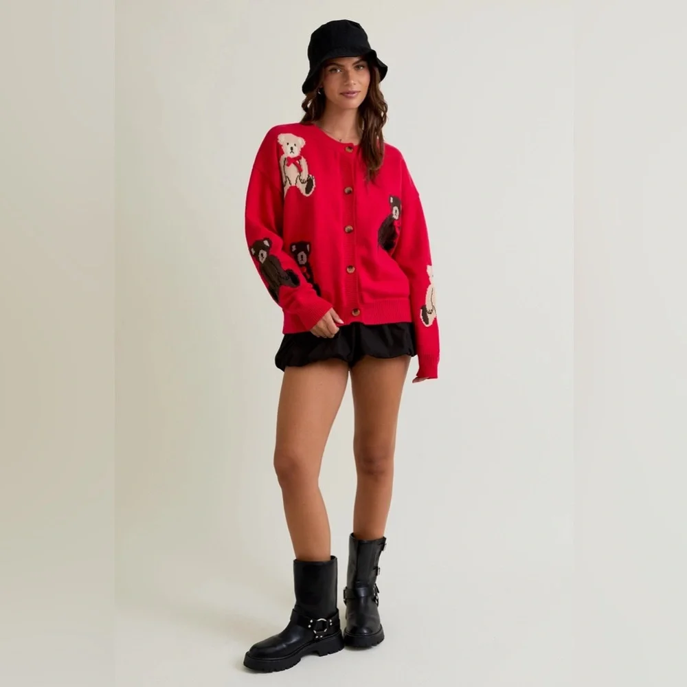 NWT Le Lis Teddy Sweater - Picture 2 of 6